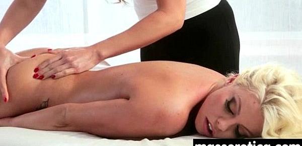  Sensual Oil Massage turns to Hot Lesbian action 4